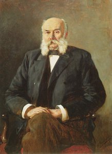 Ivan Gontcharov的肖像，1888年